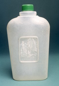 Lourdes water bottle
