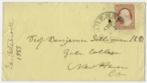 Edward Hitchcock letter to Benjamin Silliman, 1855 September 20