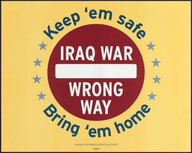 Iraq war : Wrong way