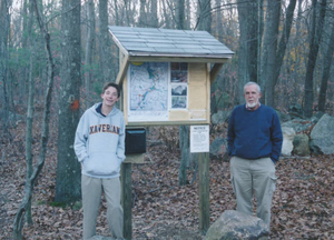 Massapoag trail restoration