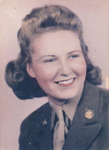 Photo of my mother, Dorothy M. Gray