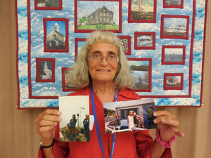 Genevieve Martin at the Provincetown Mass. Memories Road Show