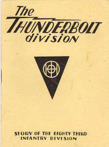 Booklet: 'The Thunderbolt 83rd Division'