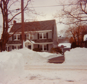 Blizzard of 1978 at my house