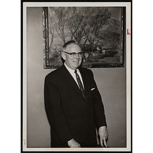 Portrait of Arthur J. Sullivan, Head Master of Charlestown High School