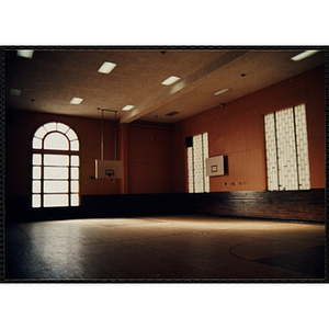 "Gymnasium Lateral Windows" in the Boys and Girls Club Roxbury Clubhouse at 80 Dudley Street