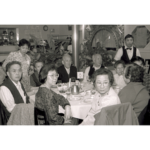 Guests at a Chinese Progressive Association party