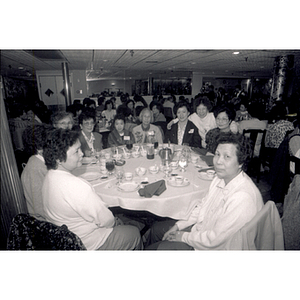 Guests at a Chinese Progressive Association party