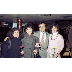 Guests attend a celebration of the Chinese New Year held by the Chinese Progressive Association