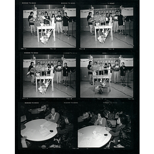 Contact sheet for Garment Workers Vistory Celebration photographs