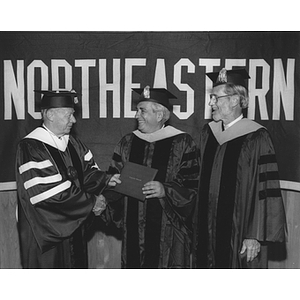 George S. Kariotis receives and honorary degree