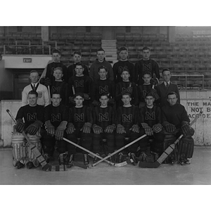 Hockey team, 1933-1934