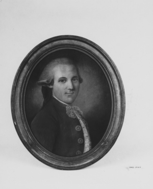 Portrait of Marquie de Lafayette (1757-1834)