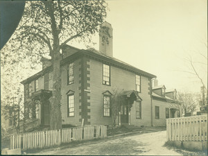 Exterior view, Wentworth-Gardner House, Portsmouth, N.H., before Nutting restoration