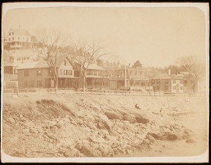 View of houses along the shore, Swampscott, Mass.
