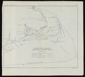 Condition of Surveys along Main Steamer Routes