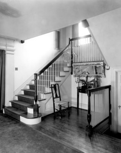 Tarkington House, Kennebunkport, Me., Stairwell.