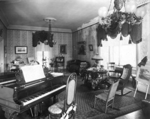 George C. Thacher House, "Hillside," Dorchester, Mass., Music Room.