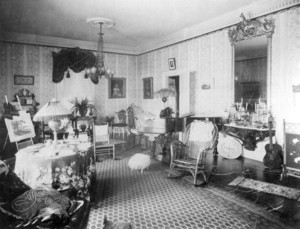 George C. Thacher House, "Hillside," Dorchester, Mass., Music Room.