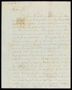 Letter from Harrison Gray Otis to Charles Bulfinch