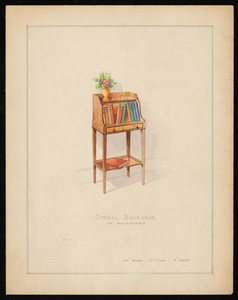 "Small Bookcase of Mahogany"
