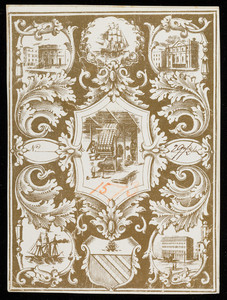 Label for unidentified silk manufacturer, textile factory, location unknown, undated