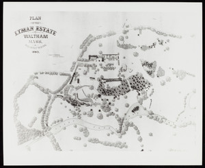 "Plan of the Lyman Estate, 1880"