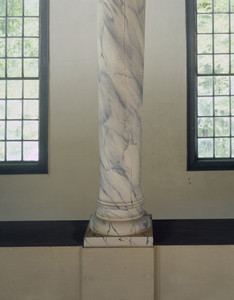 Interior columns, Rocky Hill Meeting House, Amesbury, Mass.