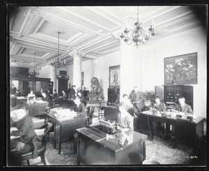 Salada Tea Co., 155 Berkeley St., office interior