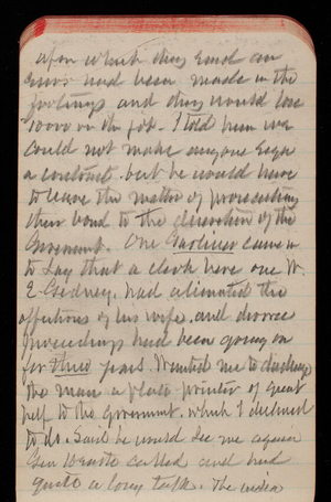 Thomas Lincoln Casey Notebook, December 1892-February 1893, 39, upon which they [illegible]