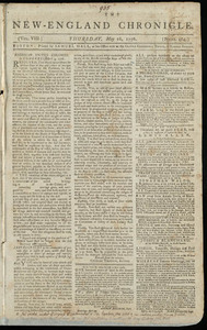 The New-England Chronicle, 16 May 1776