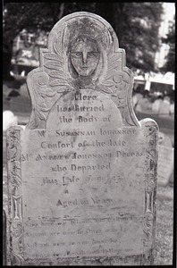 Gravestone of Susannah Johnonnot (1774), Granary Burying Ground