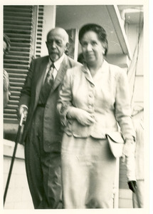 W. E. B. Du Bois and Shirley Graham Du Bois, Ghana, 1961