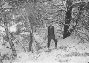 Robert J. Sprague posing outdoors
