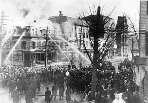 George H. Taylor store fire, Mar. 5, 1907