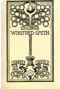 Ex Libris Winifred Smith