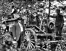 City of Newton Tree Spraying Project glass negatives