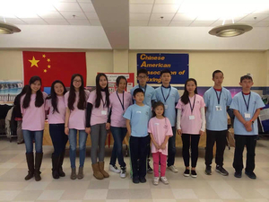 Lovely teenage community volunteers