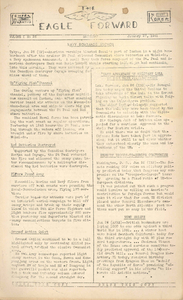Eagle Forward (Vol. 1, No. 26), 1951 January 27