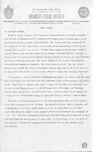 From George F. Hooper, Chairman of the Wilmington Housing Authority