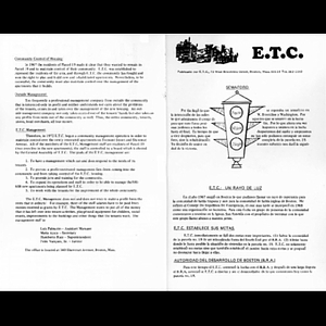 ETC newsletters.