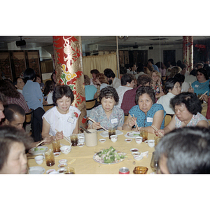 Guests at a Chinese Progressive Association anniversary event