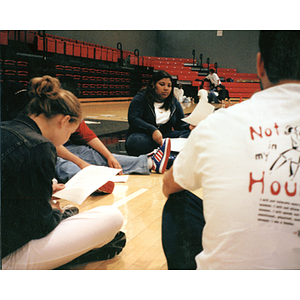 Participants in Northeastern University Center for the Study of Sport in Society's Mentors in Violence Prevention program