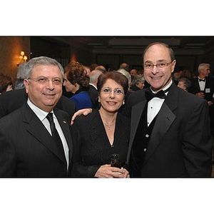 George Chryssis and President Aoun at the Huntington Society Dinner