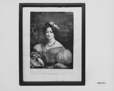 Portrait of M.elle Taglioni