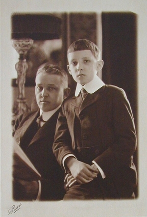 Stephen Phillips and Stephen W. Phillips in the Library