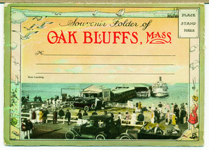 Souvenir folder of images in postcard form, Oak Bluffs, Mass., undated