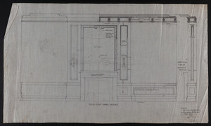 Dining Room Toward Fireplace, Dec. 1905