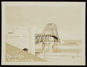 A view of the new Sagamore Bridge