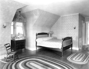 Govenor Alvan T. Fuller House, Little Boar's Head, Hampton, N.H., Bedroom.